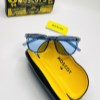افتابی موسکات /MOSCOT مدل 9842 رنگ ابی شیشه ای