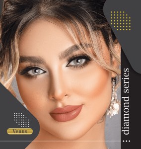 لنز آرایشی آیس کالر رنگ ونوس دیامتر 14/2